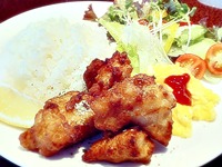 鶏ムネ肉の唐揚630円